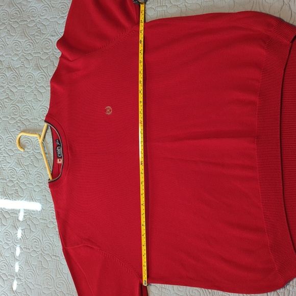 👣Chaps by Ralph Lauren Red Crewneck Pullover Sweater - Size XXL - Picture 4 of 7